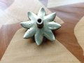 Gold brass sacred lotus flower cabinet pull/Gold water lily drawer pull/Gold flower drawer knob/Brass waterlily door knob/brass hardware