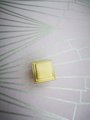 Gold brass square shaped drawer pull/Gold geometric square cabinet pull/Square door knob/brass furniture hardware/gold square cabinet handle