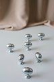 Silver or Gold classic oval shaped drawer knobs/Shiny gold or silver cabinet pull/shiny brass furniture hardware/vintage style door handle