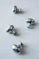 Silver or Gold classic oval shaped drawer knobs/Shiny gold or silver cabinet pull/shiny brass furniture hardware/vintage style door handle