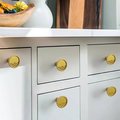 Round brass drawer handle with embossed wave design/Gold circle cabinet pull with wave pattern/Gold Brass Door Knob/Brass furniture hardware