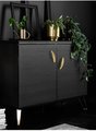 Guardian angel feather design cabinet handle/Gold or Silver bird feather drawer pull/Floating feather door handle/Gold furniture hardware