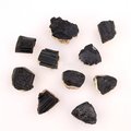 Rough cut black aphrizite crystal and brass cabinet pull/Black linear patterned stone door handle/Black semi precious stone drawer knob