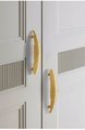 Guardian angel feather design cabinet handle/Gold or Silver bird feather drawer pull/Floating feather door handle/Gold furniture hardware