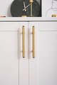 Gold brass and black obsidian crystal drawer handle/Black crystal and gold brass cabinet pull/Luxury hardware/Gemstone and brass door handle