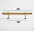 Gold brass and black obsidian crystal drawer handle/Black crystal and gold brass cabinet pull/Luxury hardware/Gemstone and brass door handle