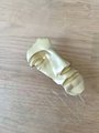 Gold brass face shaped sculpture cabinet handle/Gold abstract art door handle/Unique statue face drawer handle/unusual furniture hardware