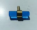 Blue yellow red or pink acrylic lucite cabinet T bar handle/bright coloured drawer pull/nursery cabinet door handle/colourful door handle