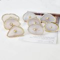 Round large colourful Agate slice cabinet handle/Bright coloured stone door handle with gold edges/Rainbow shade agate slice drawer handle