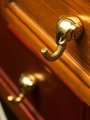Shiny gold elephant head shaped cabinet pull/Gold brass elephant design drawer handle/Elephant door knob/Brass hardware/Elephant door pull