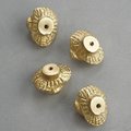 Solid brass realistic sea shell drawer handle/Gold clam shell cabinet handle/seaside themed door knob/beach decor/gold furniture hardware