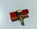 Blue yellow red or pink acrylic lucite cabinet T bar handle/bright coloured drawer pull/nursery cabinet door handle/colourful door handle