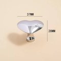 Gold or Silver smooth shiny polished heart shaped cabinet pull/Brass heart shaped drawer handle/Polished shiny gold heart design door knob