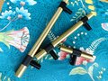Gold and black textured brass cabinet bar handle/Brass drawer pull/gold and black cabinet pull/Brass furniture hardware/kitchen hardware