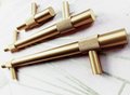 Matt gold with textured detail cabinet bar handle/Brass drawer pull/gold knurled cabinet pull/Brass furniture hardware/kitchen hardware