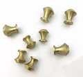 Small classic cone shaped drawer handle/small brass cabinet pull/Gold cone door knob/handles for furniture renovation/kitchen hardware