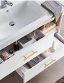 Gold brass square bar cabinet handle/Rectangular shaped drawer pull/Brass furniture hardware/Gold kitchen handle/renovation handle/geometric