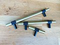 Gold and black textured brass cabinet bar handle/Brass drawer pull/gold and black cabinet pull/Brass furniture hardware/kitchen hardware