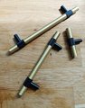 Gold and black textured brass cabinet bar handle/Brass drawer pull/gold and black cabinet pull/Brass furniture hardware/kitchen hardware