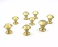 Small classic cone shaped drawer handle/small brass cabinet pull/Gold cone door knob/handles for furniture renovation/kitchen hardware