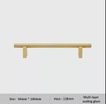 Gold brass bar with rectangle base drawer handle/modern gold gold brass hardware/gold brass cabinet pull/Gold kitchen hardware/Gold pulls