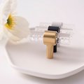 Bubbly lucite cabinet handle with gold, black or white fixings/clear acrylic drawer pull/lucite furniture hardware/clear resin bubble handle