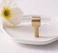 Bubbly lucite cabinet handle with gold, black or white fixings/clear acrylic drawer pull/lucite furniture hardware/clear resin bubble handle