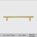 Gold brass bar with rectangle base drawer handle/modern gold gold brass hardware/gold brass cabinet pull/Gold kitchen hardware/Gold pulls