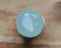 Brass and clear glass ball cabinet handle with embedded cloud shaped designs/glass cabinet handle/Cloud themes door knob/ brass drawer knob