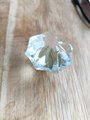 Mid century modern clear lucite cabinet pull/Transparent rounded star shaped door knob/Resin furniture hardware/vintage gran style handle