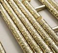 Glittery gold hammered brass cabinet bar handle/Shiny brass drawer pull/textured solid gold brass door handle/Gold brass furniture hardware