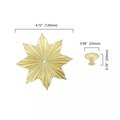 Large Gold Art Deco inspired Sunburst Cabinet Pull/star shaped Door Handle/statement drawer pull/wardrobe door handle/decorative handle