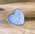 Sweet glittery heart shaped drawer pull/Pastel coloured door handle/Nursery door knob/Girls bedroom cabinet handle/Crystal heart shaped knob