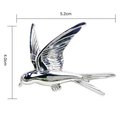 Flying Swallow Cabinet Pull/Gold or Silver Swift Door Handle/Bird shaped drawer handle/Nursery furniture hardware/Flying Bird Cabinet Handle