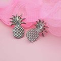 Silver Pineapple Cabinet Pulls/Nickel Door Handle/drinks cabinet handle/tropical decor/home improvement/retro style door knob/drawer handle