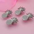 Silver Pineapple Cabinet Pulls/Nickel Door Handle/drinks cabinet handle/tropical decor/home improvement/retro style door knob/drawer handle