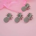 Silver Pineapple Cabinet Pulls/Nickel Door Handle/drinks cabinet handle/tropical decor/home improvement/retro style door knob/drawer handle
