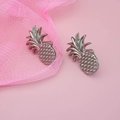 Silver Pineapple Cabinet Pulls/Nickel Door Handle/drinks cabinet handle/tropical decor/home improvement/retro style door knob/drawer handle