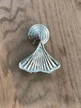 Shiny silver ginkgo drop leaf drawer handle/leaf shaped cabinet pull/silver leaf drawer pull/Silver furniture hardware/silver door handle
