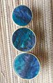 Galaxy inspired brass and resin drawer handle/Night sky blue resin cabinet pull/Dark blue and gold decor door knob/Resin and brass hardware