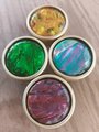 Bright coloured mother of pearl drawer pull/vibrant coloured pearl cabinet handle/shell door handle/furniture hardware/Pearl drawer knob