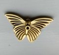 Shiny polished gold brass butterfly cabinet Pull/Gold butterfly door handle/Cute Butterfly drawer knob/Gold brass butterfly wardrobe handle