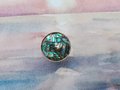 Checked rainbow mother of pearl drawer pull/pearl cabinet handle/pearl furniture hardware/Abalone shell cabinet pull/gold pearl door knob
