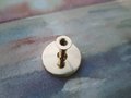 Checked rainbow mother of pearl drawer pull/pearl cabinet handle/pearl furniture hardware/Abalone shell cabinet pull/gold pearl door knob