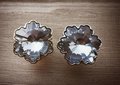 Large flower shape crystal cabinet pull/Glittery glass crystal door handle/Decorative crystal drawer knob/Vintage style crystal drawer knob