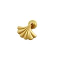 Gold mermaid tail drop drawer handle/Fin shape drop cabinet pull/brass screw-in drawer pull/gold furniture hardware/gold cabinet door handle