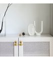 Gold mermaid tail drop drawer handle/Fin shape drop cabinet pull/brass screw-in drawer pull/gold furniture hardware/gold cabinet door handle