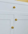 Golden pear cabinet pull/Gold brass pear door knob/Autumn theme decor/Brass drawer handle/home improvement/Gold pear door handle/Fruit knob