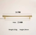 Shiny gold brass and marble bar handle/Luxury hardware/Shiny brass and white marble door handle/white marble drawer pull/Gold cabinet handle