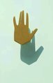 Gold brass hand shaped door handle/OK hand shape cabinet Pull/gold drawer handle/hello door knob/ furniture hardware/drinks cabinet handle